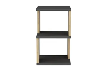 Rinorea Nattbord 29,6x49,4 cm - Antrasitt - Møbler - Bord - Avlastningsbord - Sengebord & nattbord