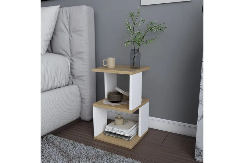 Rinorea Nattbord 29,6x49,4 cm - Brun - Møbler - Bord - Avlastningsbord - Sengebord & nattbord