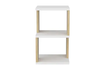 Rinorea Nattbord 29,6x49,4 cm - Hvit - Møbler - Bord - Avlastningsbord - Sengebord & nattbord