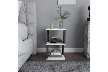 Rinorea Nattbord 29,6x49,4 cm - Hvit - Møbler - Bord - Avlastningsbord - Sengebord & nattbord