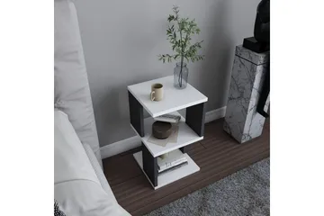 Rinorea Nattbord 29,6x49,4 cm - Hvit - Møbler - Bord - Avlastningsbord - Sengebord & nattbord