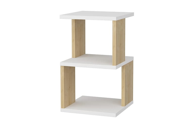 Rinorea Nattbord 29,6x49,4 cm - Hvit - Møbler - Bord - Avlastningsbord - Sengebord & nattbord