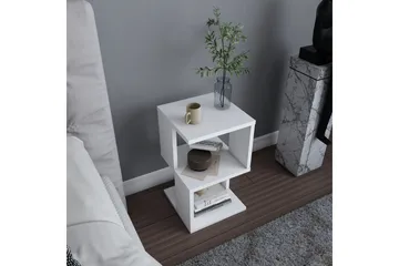 Rinorea Nattbord 29,6x49,4 cm - Hvit - Møbler - Bord - Avlastningsbord - Sengebord & nattbord