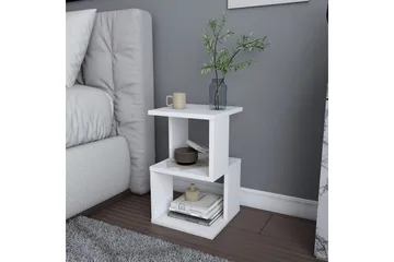 Rinorea Nattbord 29,6x49,4 cm - Hvit - Møbler - Bord - Avlastningsbord - Sengebord & nattbord