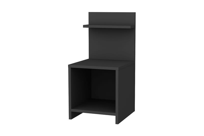 Rinorea Nattbord 35,6x72 cm - Antrasitt - Møbler - Bord - Avlastningsbord - Sengebord & nattbord