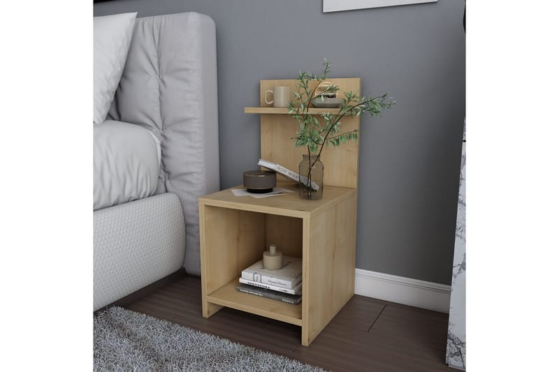 Rinorea Nattbord 35,6x72 cm - Brun - Møbler - Bord - Avlastningsbord - Sengebord & nattbord