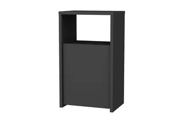 Rinorea Nattbord 36x61,4 cm - Antrasitt - Møbler - Bord - Avlastningsbord - Sengebord & nattbord