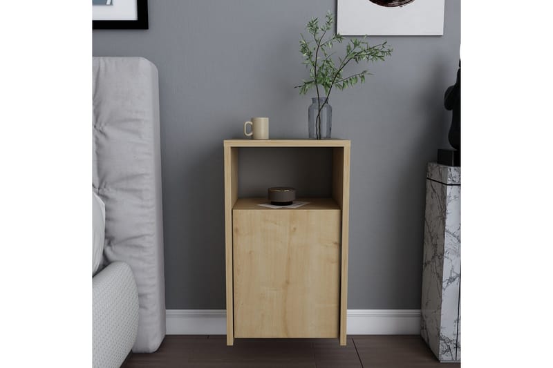 Rinorea Nattbord 36x61,4 cm - Brun - Møbler - Bord - Avlastningsbord - Sengebord & nattbord