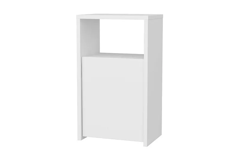 Rinorea Nattbord 36x61,4 cm - Hvit - Møbler - Bord - Avlastningsbord - Sengebord & nattbord