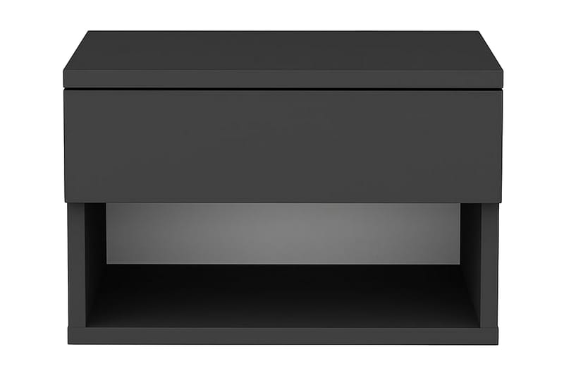 Rinorea Nattbord 44,6x31,9 cm - Antrasitt - Møbler - Bord - Avlastningsbord - Sengebord & nattbord