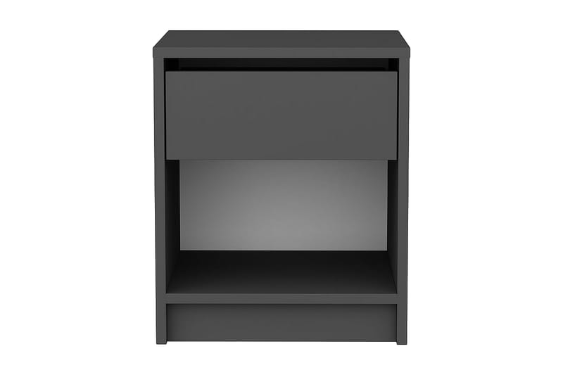 Rinorea Nattbord 44,6x52,8 cm - Antrasitt - Møbler - Bord - Avlastningsbord - Sengebord & nattbord