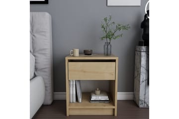 Rinorea Nattbord 44,6x52,8 cm - Brun - Møbler - Bord - Avlastningsbord - Sengebord & nattbord