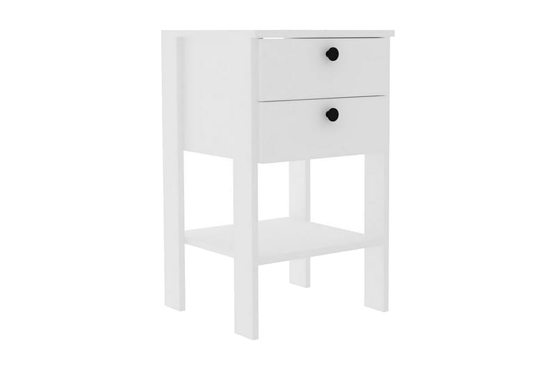 Rinorea Nattbord 44x75 cm - Hvit - Møbler - Bord - Avlastningsbord - Sengebord & nattbord