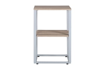 Rise nattbord 45 cm - Lys brun/Grå - Møbler - Bord - Avlastningsbord - Sengebord & nattbord