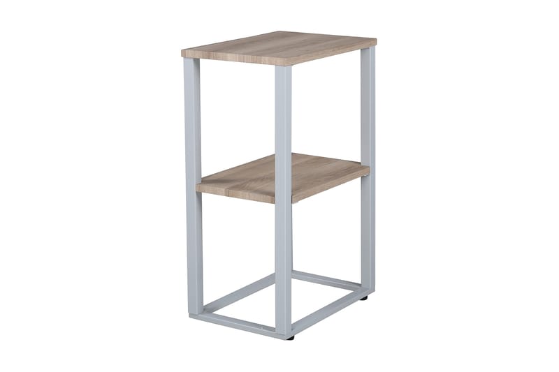 Rise nattbord 45 cm - Lys brun/Grå - Møbler - Bord - Avlastningsbord - Sengebord & nattbord