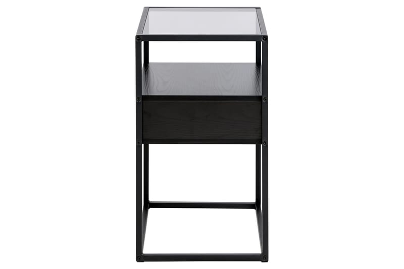 Sakila Nattbord 35 cm - Sort - Møbler - Bord - Avlastningsbord - Sengebord & nattbord