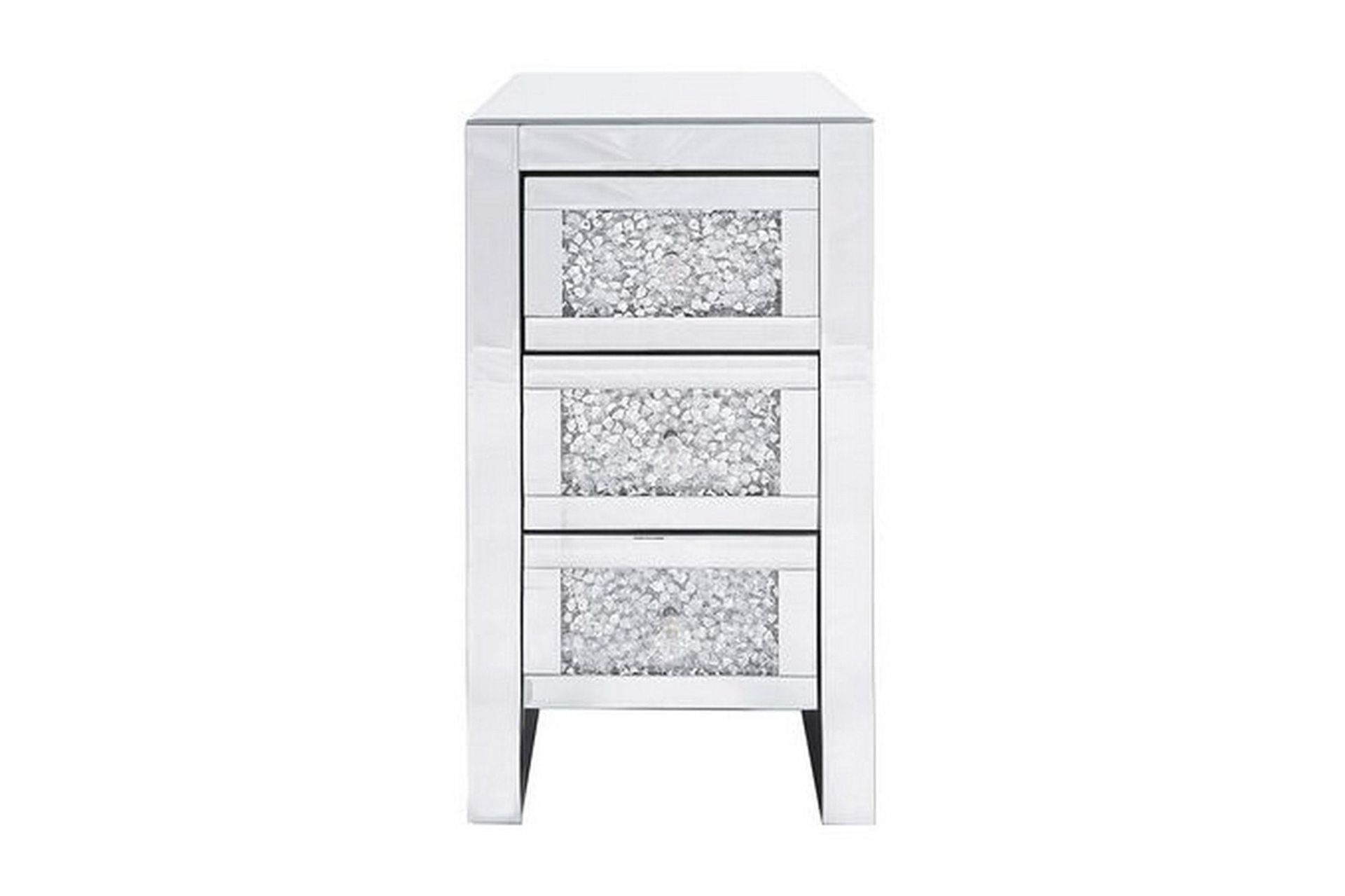Sängbord Silver -