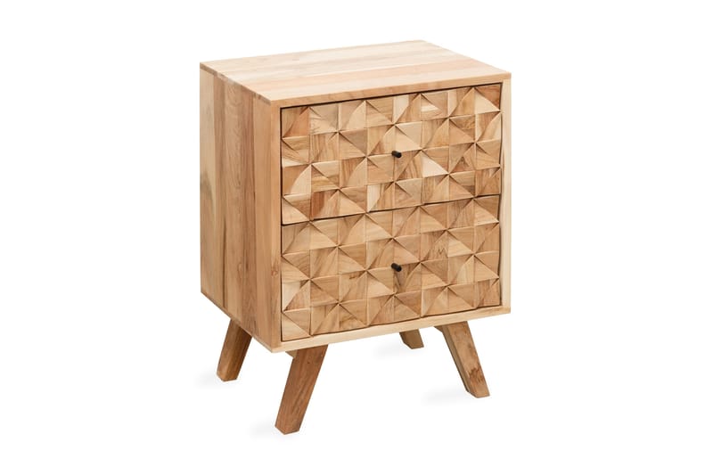 Seufert Nattbord 44 cm - Brun - Møbler - Bord - Avlastningsbord - Sengebord & nattbord