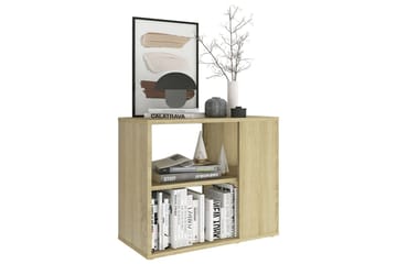 Sideskap sonoma eik 60x30x50 cm sponplate - Brun - Møbler - Bord - Avlastningsbord - Sengebord & nattbord