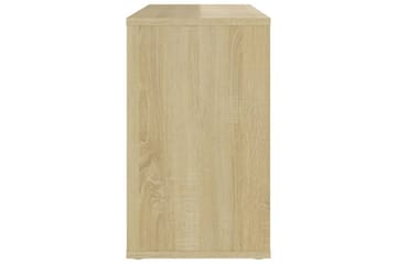 Sideskap sonoma eik 60x30x50 cm sponplate - Brun - Møbler - Bord - Avlastningsbord - Sengebord & nattbord