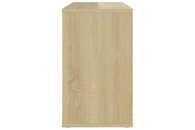 Sideskap sonoma eik 60x30x50 cm sponplate - Brun - Sengebord & nattbord