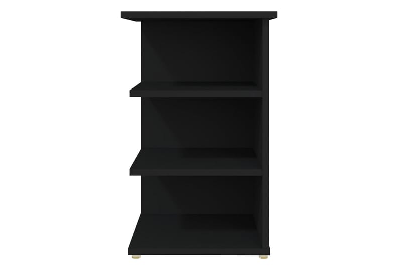 Sideskap svart 35x35x55 cm sponplate - Svart - Møbler - Bord - Avlastningsbord - Sengebord & nattbord