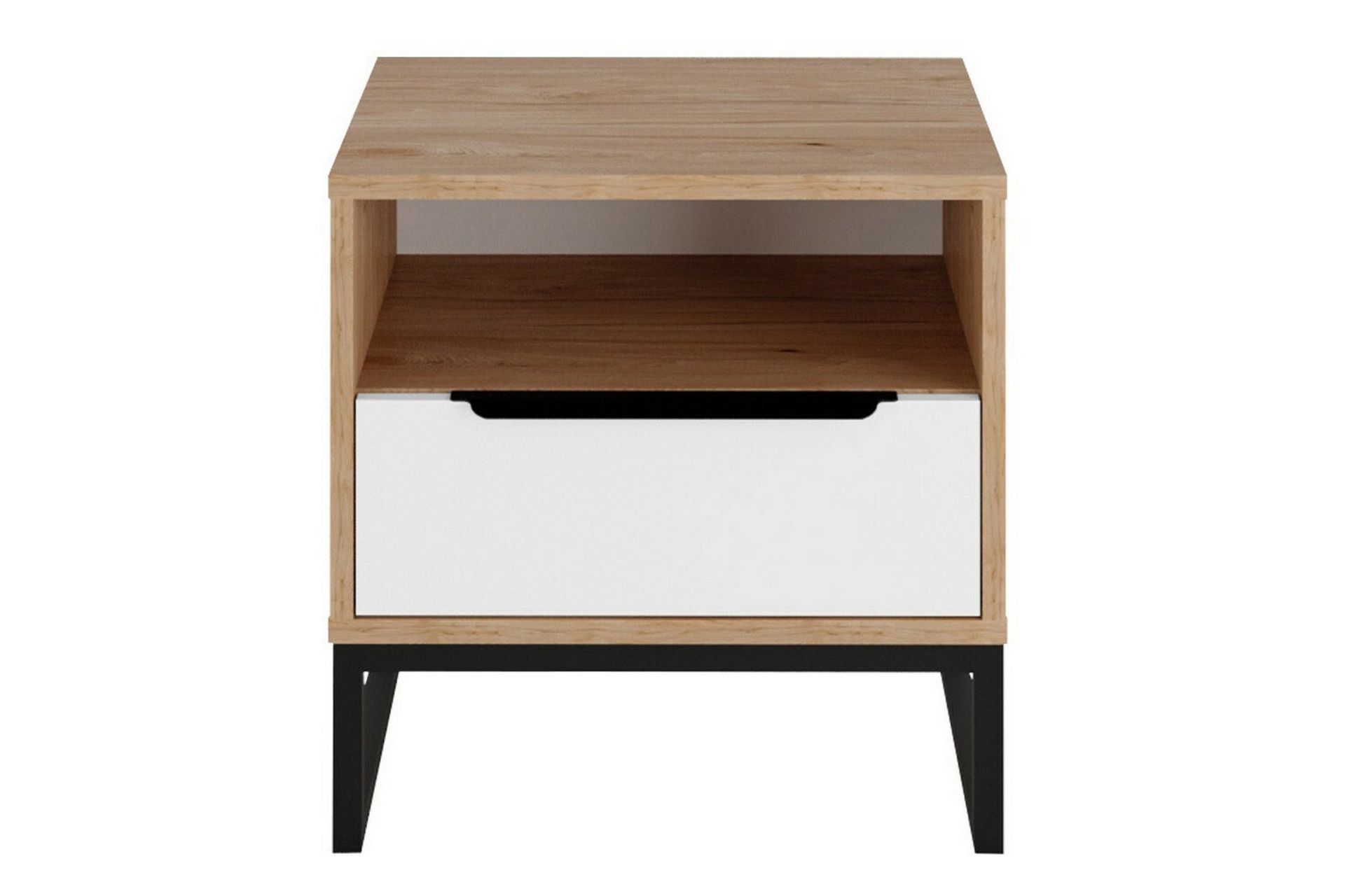 Staffin Sengbord 45 cm - Hvid - Møbler - Bord - Avlastningsbord - Sengebord & nattbord