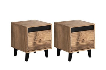 Strontian Sängbord 40 cm Scandinavian Choice Anthracite - Møbler - Bord - Avlastningsbord - Sengebord & nattbord
