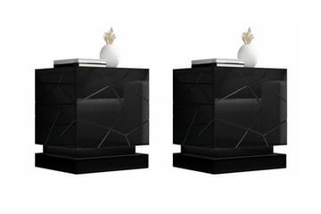 Strontian Sängbord 46 cm Scandinavian Choice Black - Møbler - Bord - Avlastningsbord - Sengebord & nattbord