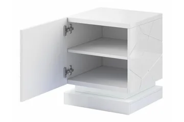 Strontian Sängbord 46 cm Scandinavian Choice Black - Møbler - Bord - Avlastningsbord - Sengebord & nattbord