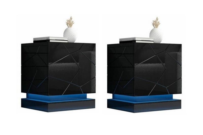 Strontian Sängbord 46 cm Scandinavian Choice Black, undefined