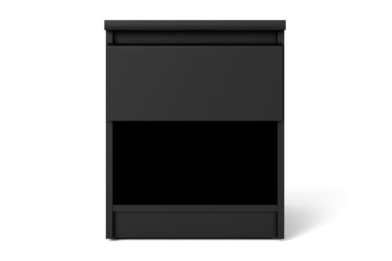 Style Nattbord med 1 Skuff - Svart - Møbler - Bord - Avlastningsbord - Sengebord & nattbord