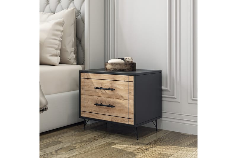 Sumar Nattbord 50 cm - Eik - Møbler - Bord - Avlastningsbord - Sengebord & nattbord