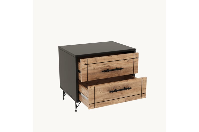 Sumar Nattbord 50 cm - Eik - Møbler - Bord - Avlastningsbord - Sengebord & nattbord