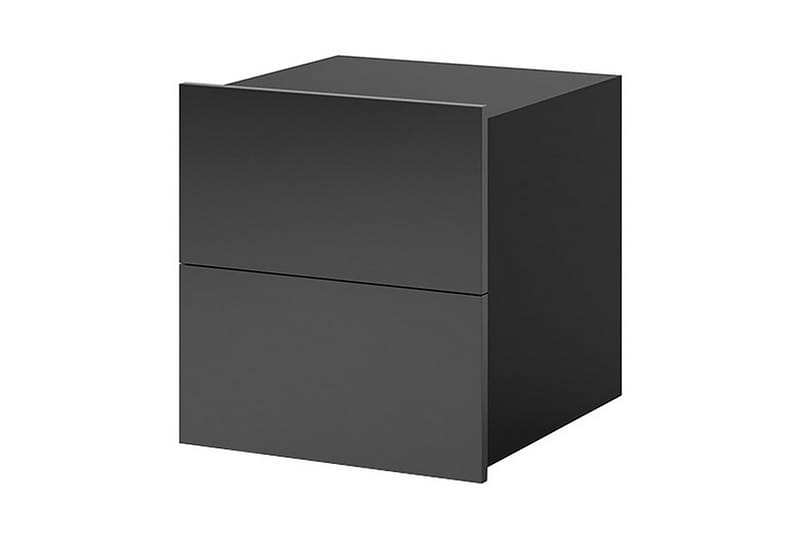 Tessan Nattbord 40 cm med Oppbevaring - Svart - Møbler - Bord - Avlastningsbord - Sengebord & nattbord