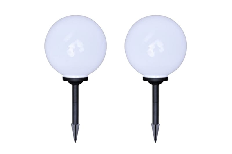 Utendørs LED-lamper for hagesti 4 stk 30 cm med jordpinne - Møbler - Bord - Avlastningsbord - Sengebord & nattbord