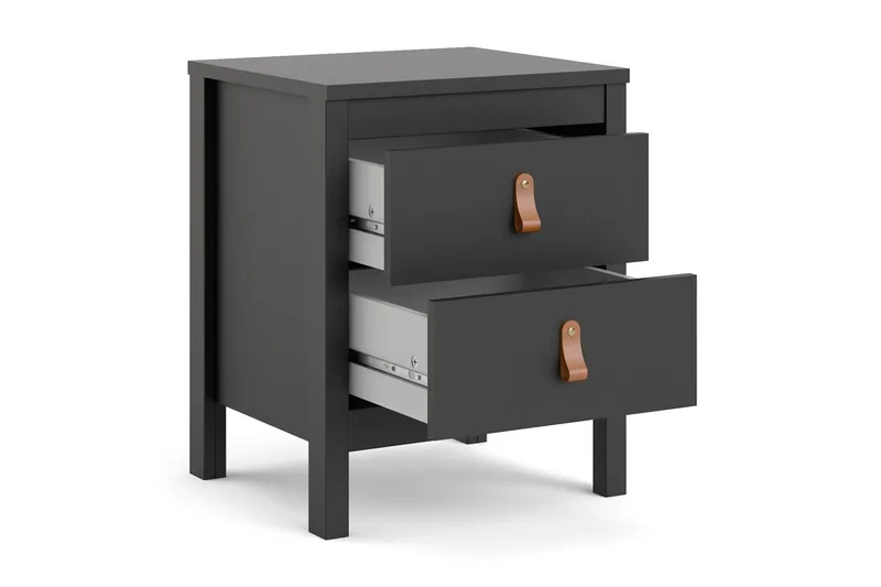 Vallvidera Nattbord 44 cm - Svart - Møbler - Bord - Avlastningsbord - Sengebord & nattbord