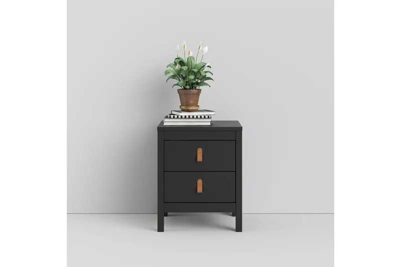 Vallvidera Nattbord 44 cm - Svart - Møbler - Bord - Avlastningsbord - Sengebord & nattbord