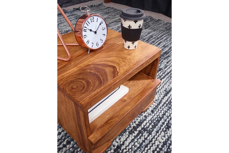 Werdebaugh Nattbord 40 cm - Brun - Møbler - Bord - Avlastningsbord - Sengebord & nattbord