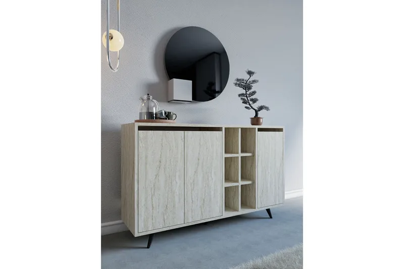 Seria Konsollbord 140 cm - Beige - Møbler - Bord - Avlastningsbord - Gangbord