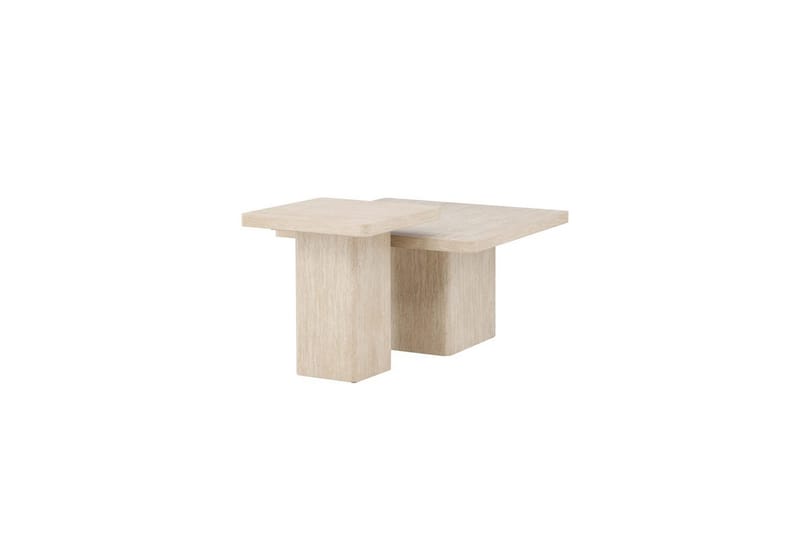 Set table Beige - Møbler - Bord - Avlastningsbord - Settbord