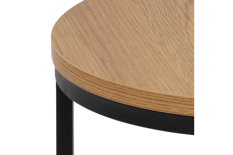 Belgrat Satsbord Rund - Natur - Møbler - Bord - Avlastningsbord - Settbord