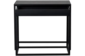 Kapelvej Settbord 60 cm 2 Bord - Svart - Møbler - Bord - Avlastningsbord - Settbord