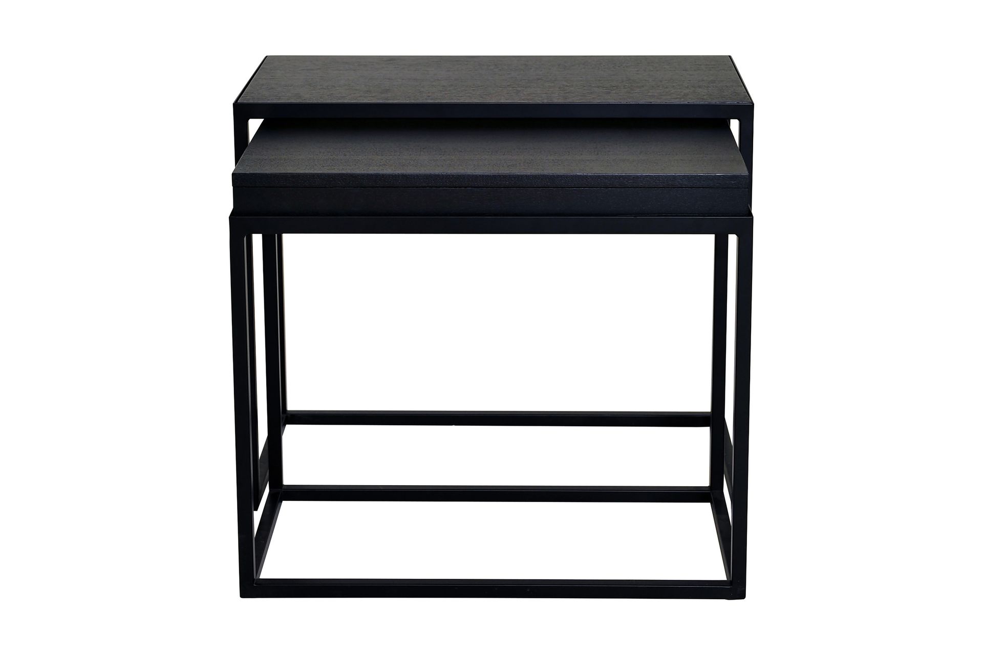 Kapelvej Settbord 60 cm 2 Bord - Svart - Møbler - Bord - Avlastningsbord - Settbord