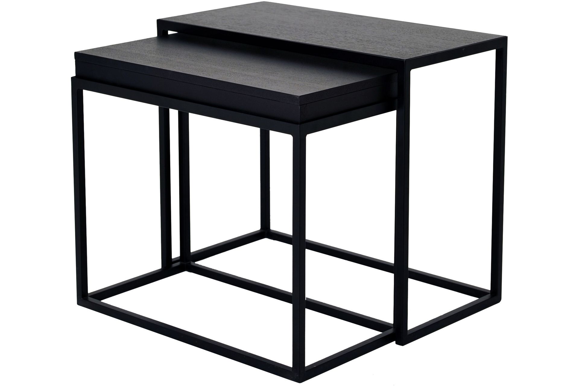 Kapelvej Settbord 60 cm 2 Bord - Svart - Møbler - Bord - Avlastningsbord - Settbord