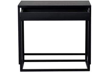 Kapelvej Settbord 60 cm 2 Bord - Svart - Møbler - Bord - Avlastningsbord - Settbord