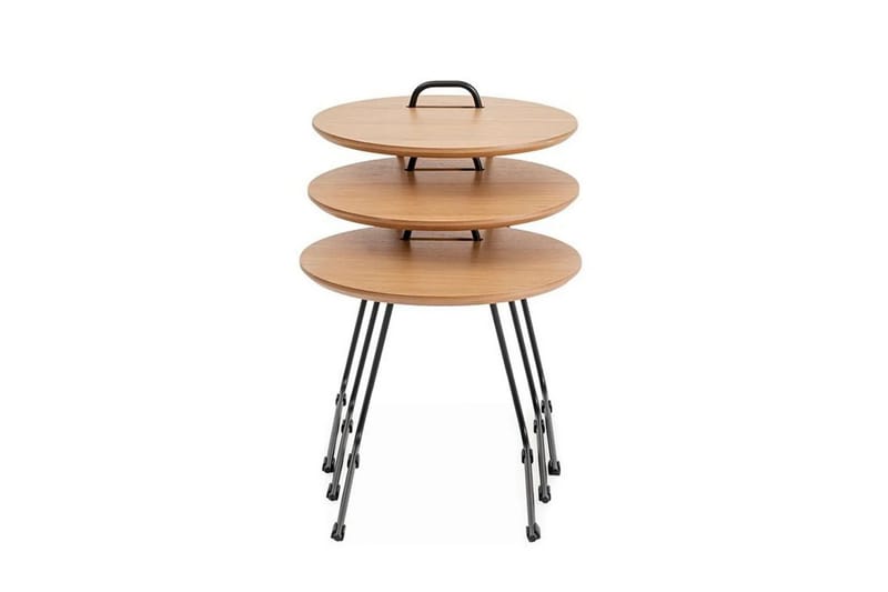 Metis Settbord - Naturell - Møbler - Bord - Avlastningsbord - Settbord