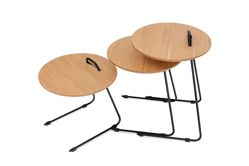 Metis Settbord - Naturell - Møbler - Bord - Avlastningsbord - Settbord