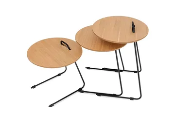 Metis Settbord - Naturell - Møbler - Bord - Avlastningsbord - Settbord