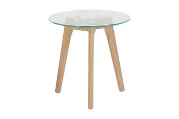 Missouri Settbord Sett Om 2 stk - Transparent - Møbler - Bord - Avlastningsbord - Settbord